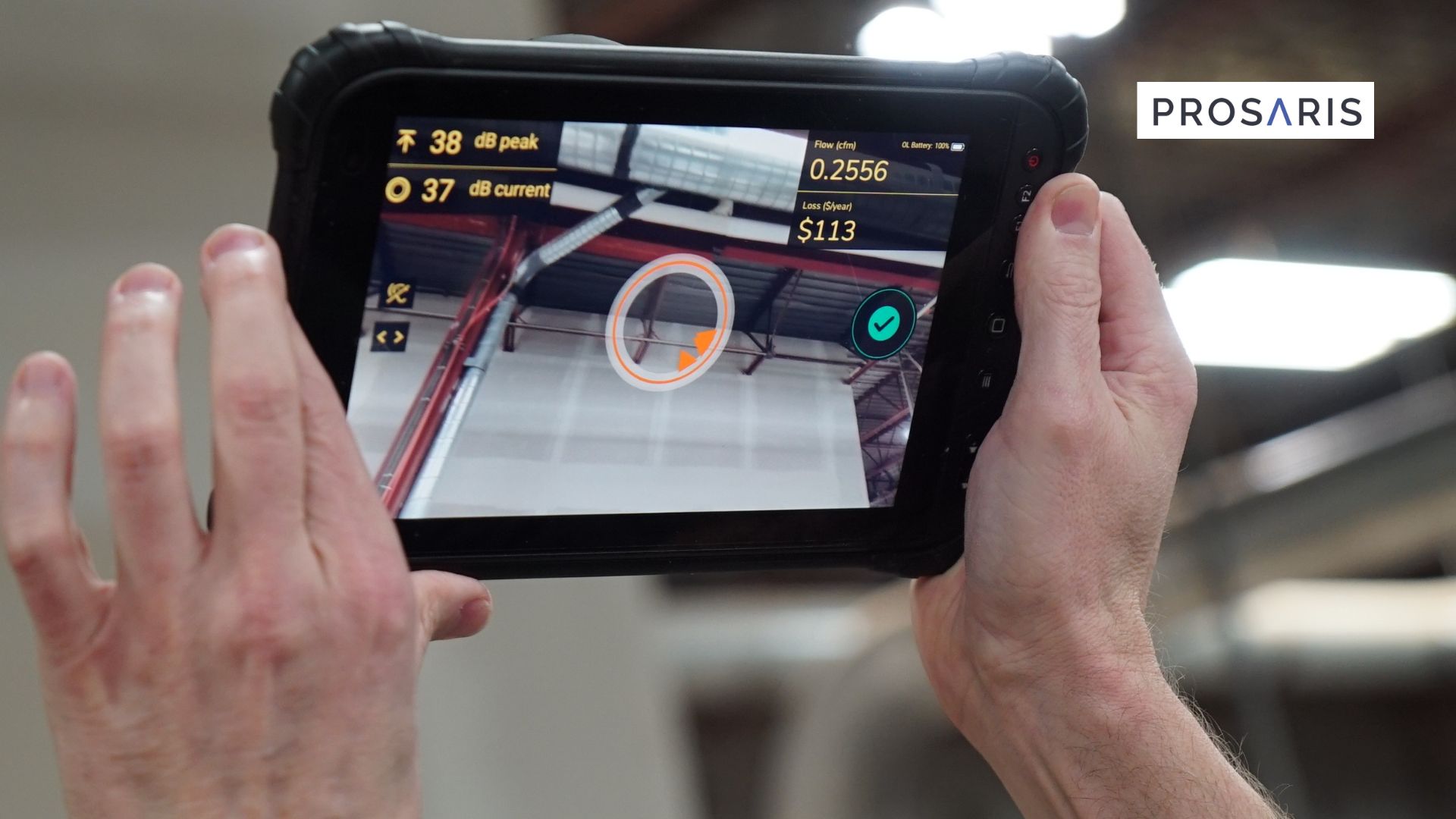 Prosaris OL1: Smart Ultrasonic Leak Locator - Includes 1st Yr Strategic Leak Management Subscription