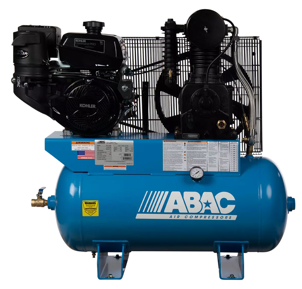 ABAC Gas Powered Two-Stage Piston Air Compressor