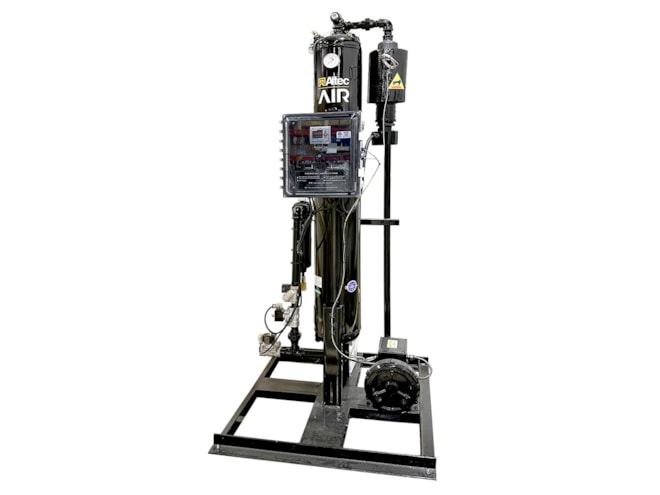 Altec AIR HBS-0500-4, 500 SCFM Single Tower Heated Desiccant Air Dryer
