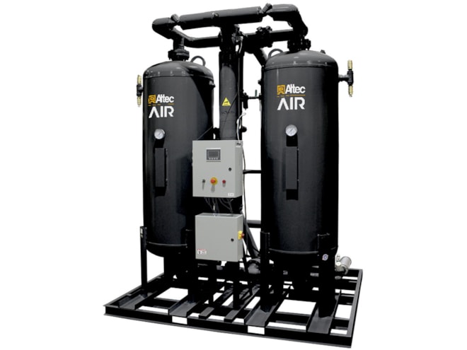 Altec AIR HRE-0400-4-E9L, 400 SCFM Heated Regenerative Desiccant Air Dryer