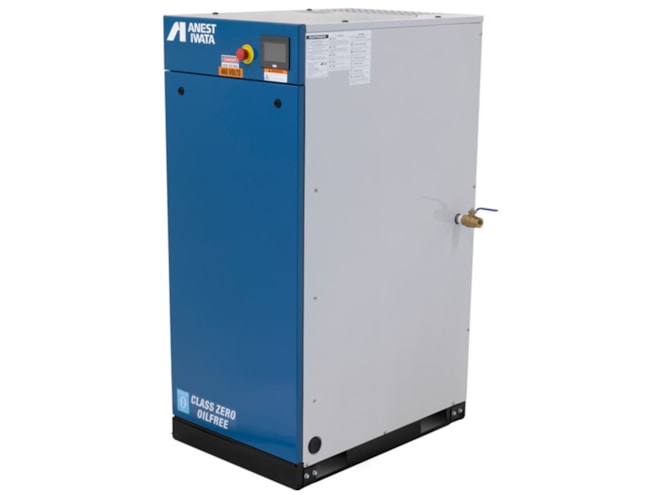 Anest Iwata Model SLE VFD Oilless Scroll Air Compressor