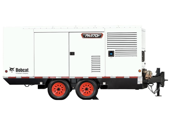 Bobcat PA1170P Diesel Driven Rotary Screw Air Compressor