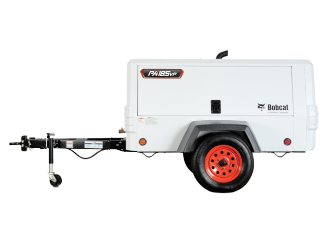Bobcat PA185VP Diesel Driven Rotary Screw Air Compressor