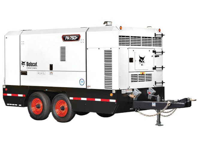 Bobcat PA750P Diesel Driven Rotary Screw Air Compressor