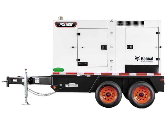 Bobcat PG125 Diesel Driven Portable Generator