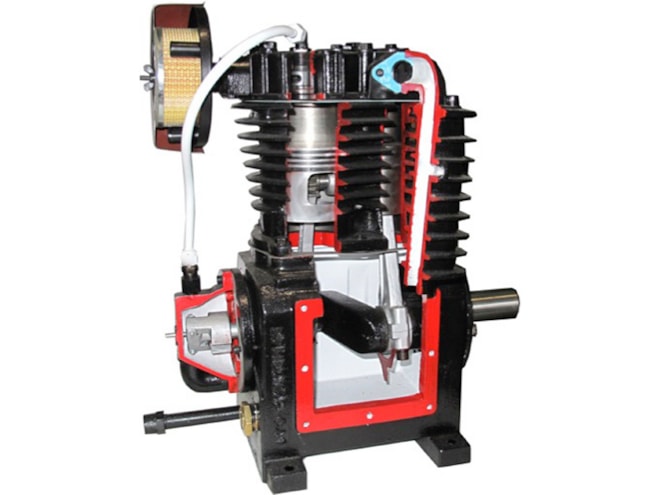 Compressed Air Systems CA1-B Two Stage Piston Air Compressor Pump