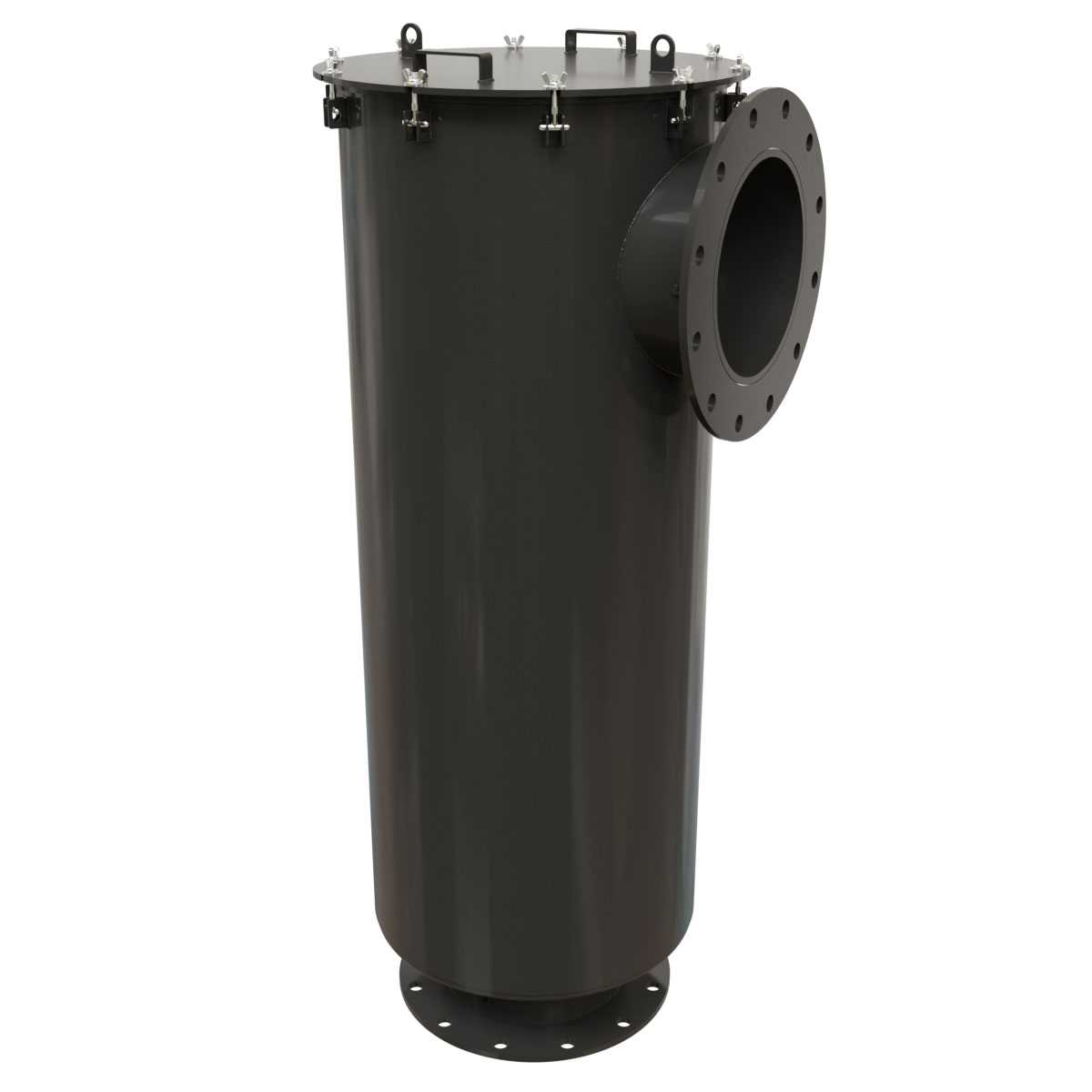 Solberg CSL Series, .37 - 12, Right Angle Inlet Vacuum Filters