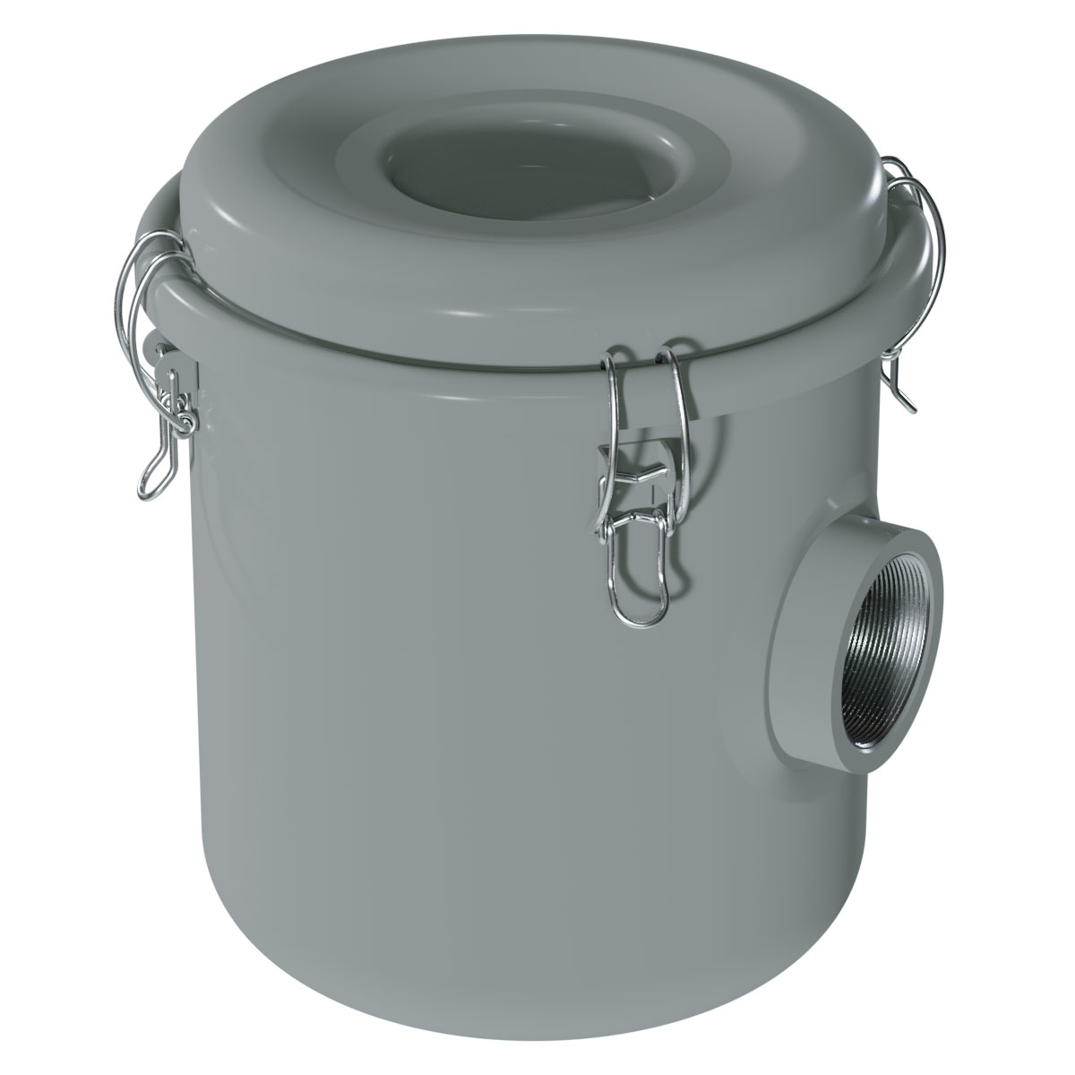 Solberg CSL Series, .37 - 12, Right Angle Inlet Vacuum Filters