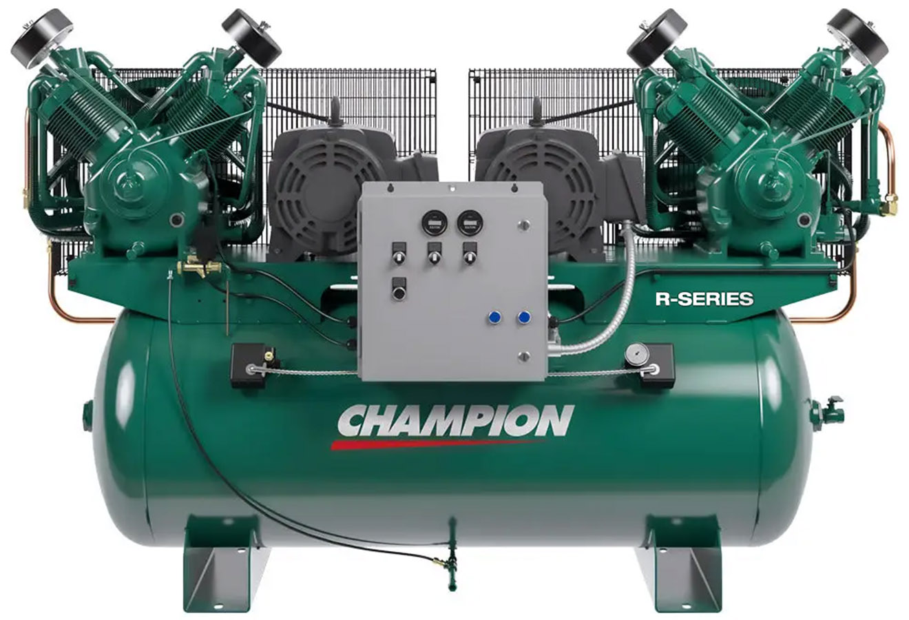 Champion R-Series Duplex Two Stage Piston Air Compressor
