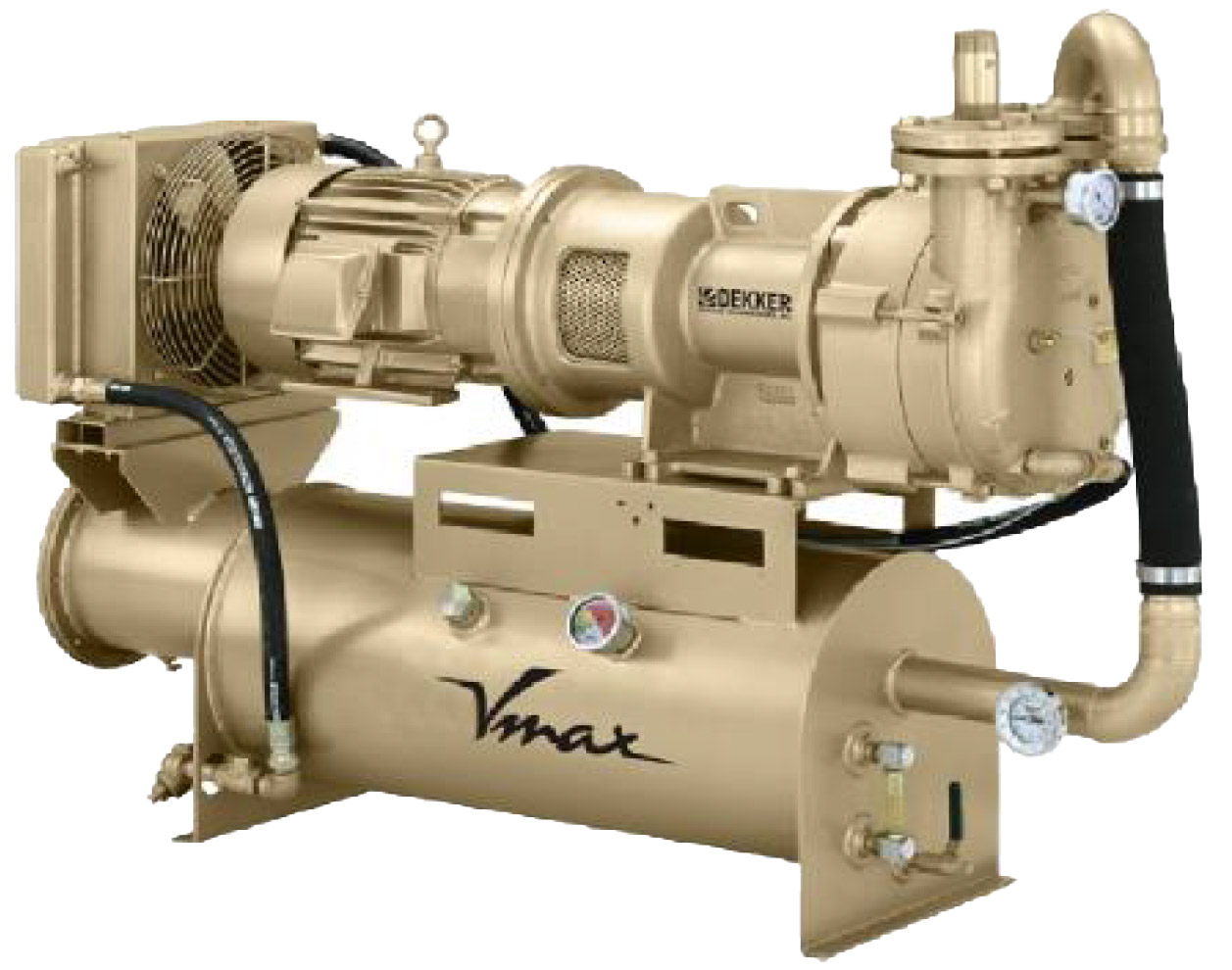 Dekker Vmax Series Liquid Ring Oil-Sealed Vacuum Pump System