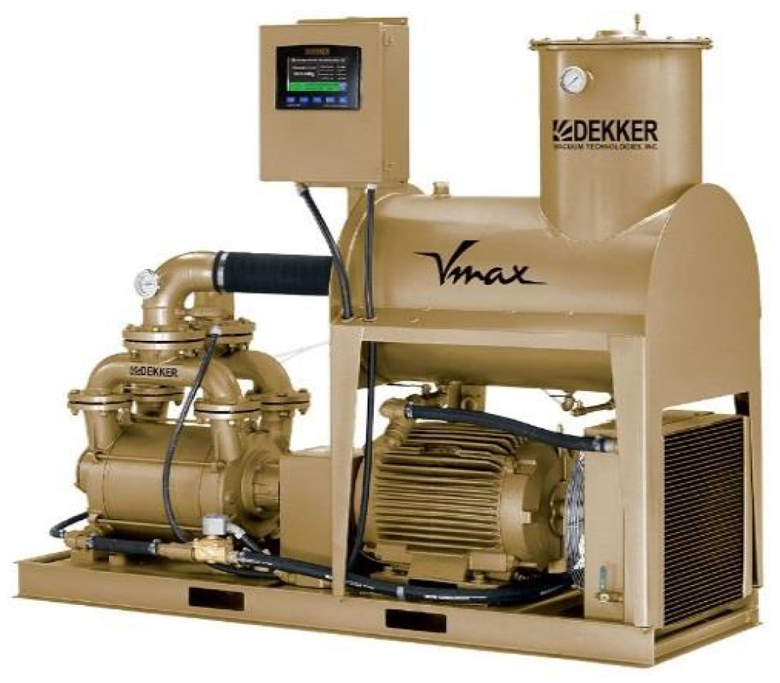 Dekker Vmax Series Liquid Ring Oil-Sealed Vacuum Pump System