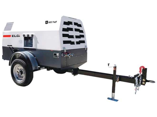 ELGi D185T4F Portable Diesel Driven Rotary Screw Air Compressor