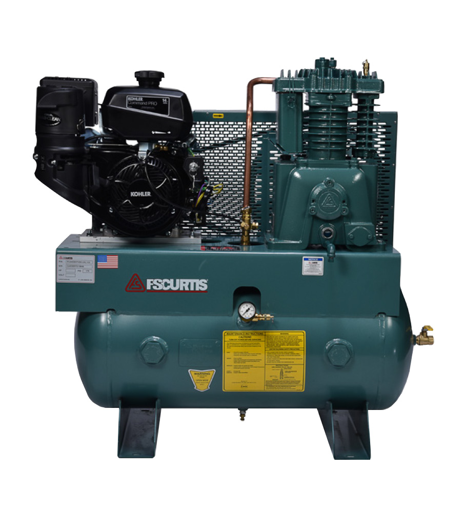 FS-Curtis CA Series Gas Powered Two Stage Piston Air Compressor