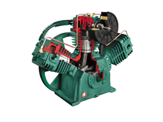 FS-Curtis CA Series Two-Stage Piston Air Compressor Pump