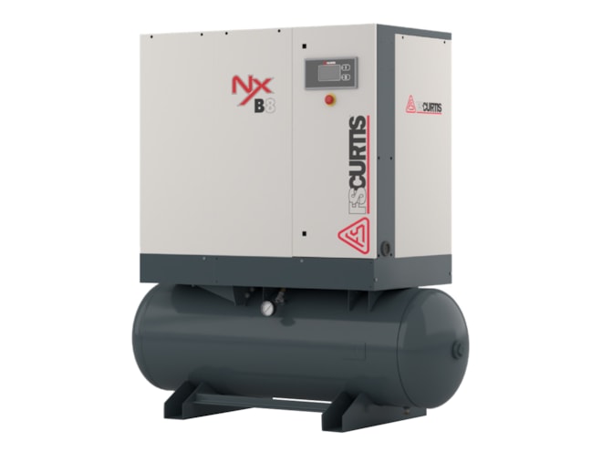 FS-Curtis Nx 10 HP Rotary Screw Air Compressor, 80 Gallon