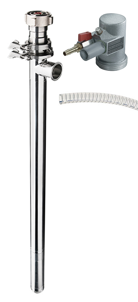 Flux Pumps VISCOPOWER F570 39-inch Pump Kit With F416-2 Ex Air Motor and Hose