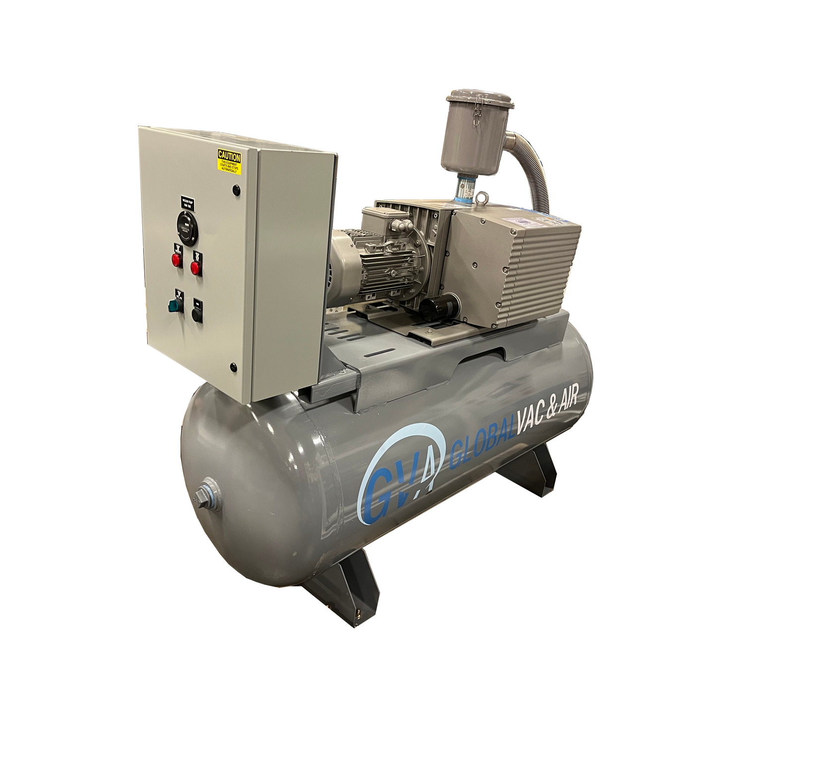 GlobalVac & Air Industrial Rotary Vane Vacuum Systems
