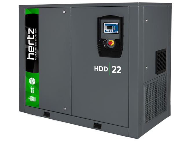 Hertz Kompressoren HDD 22 2346 125, 30 HP Rotary Screw Air Compressor
