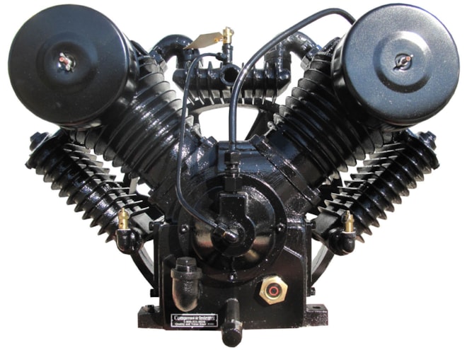 Industrial Gold CA2 Two Stage Piston Air Compressor Pump