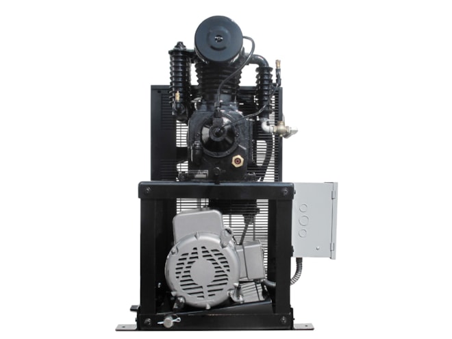 Industrial Gold Cube Series Two Stage Piston Air Compressor