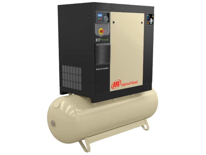 Ingersoll Rand R Fixed Speed 7.5 HP Rotary Screw Air Compressor, 120 Gallon