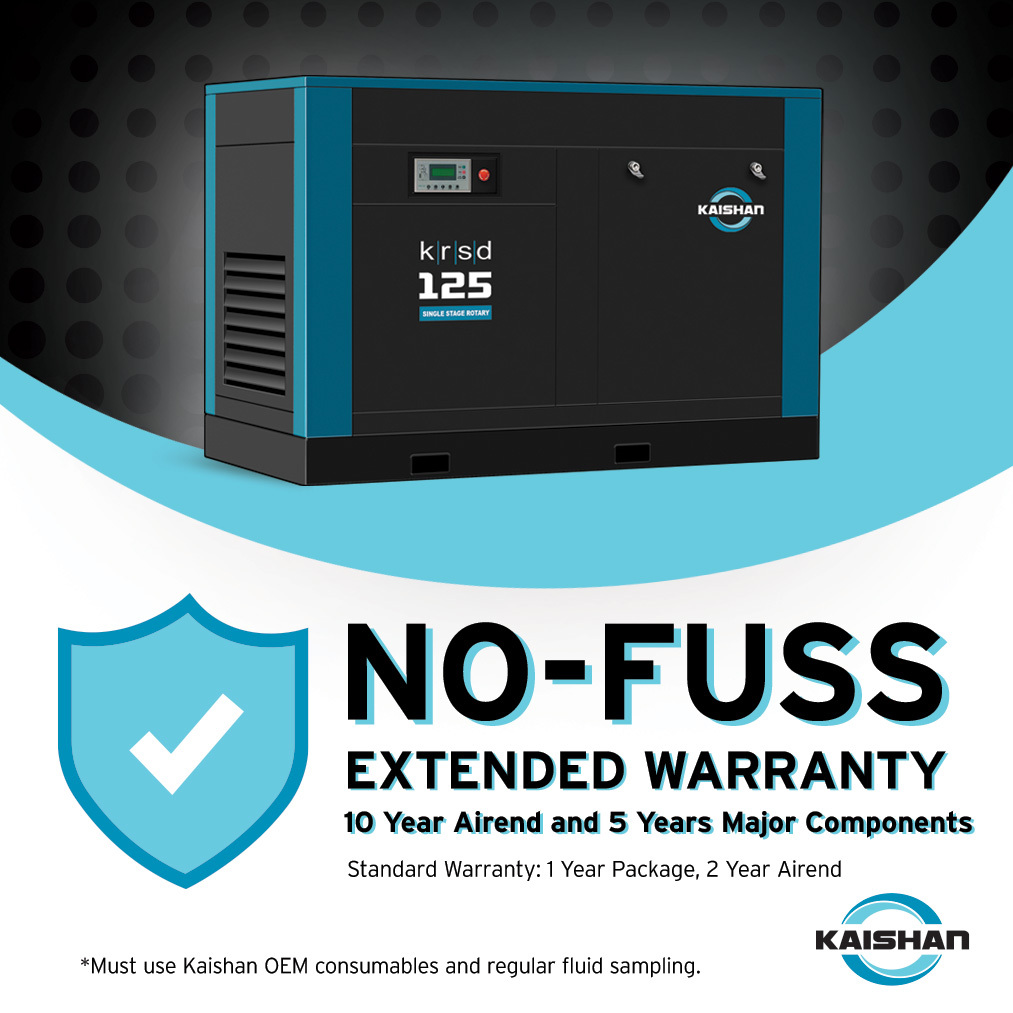 Kaishan KRSD 20 HP Rotary Screw Air Compressor