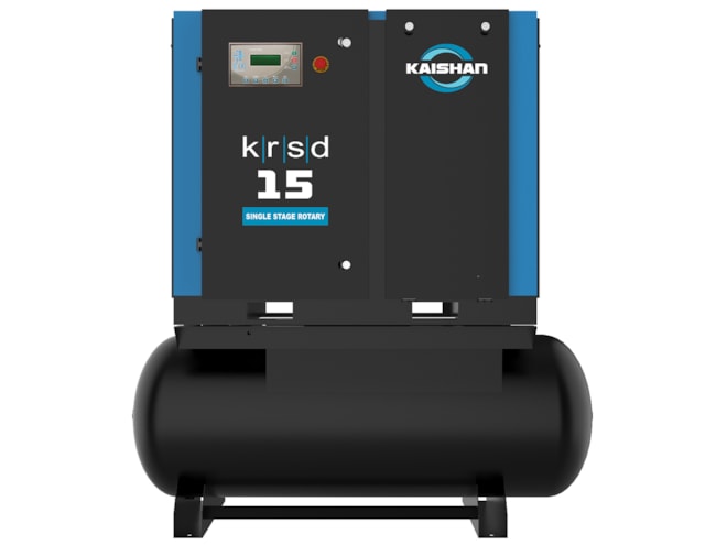 Kaishan USA Kaishan KRSD 15 HP Rotary Screw Air Compressor, 120 Gallon