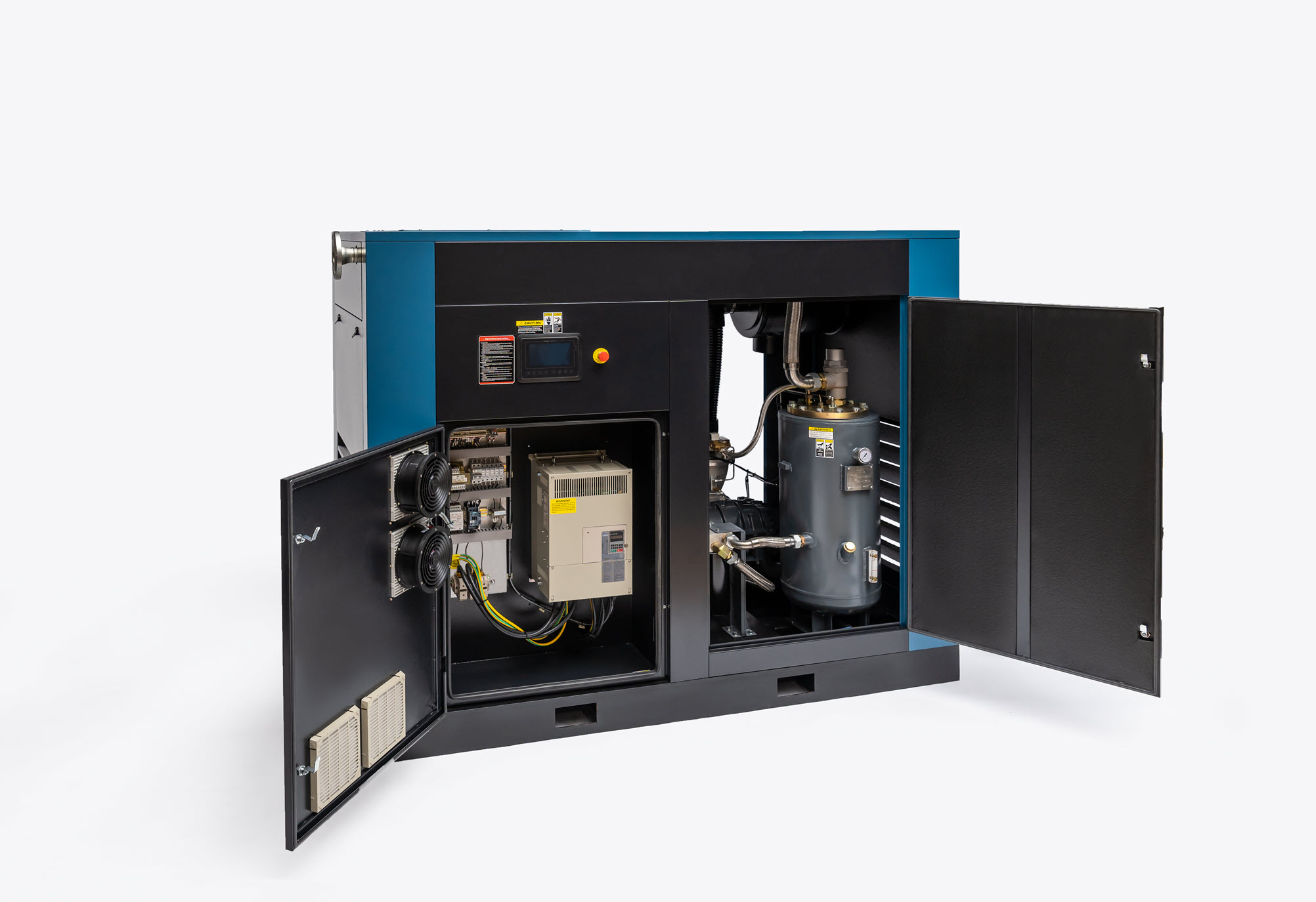 Kaishan USA KRSD-100A2V4S8U, 100 HP Rotary Screw Air Compressor, VSD