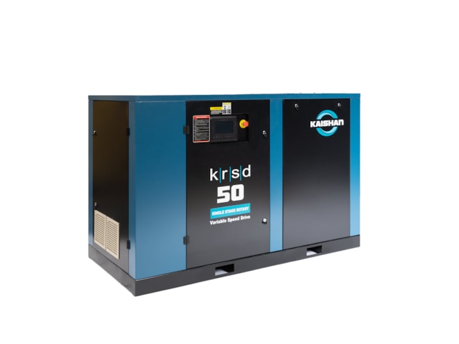 Kaishan USA KRSD-050A2V4S8U, 50 HP Rotary Screw Air Compressor, VSD