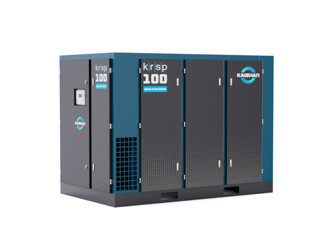 Kaishan USA KRSP-100W2F4S8U , 100 HP Rotary Screw Air Compressor
