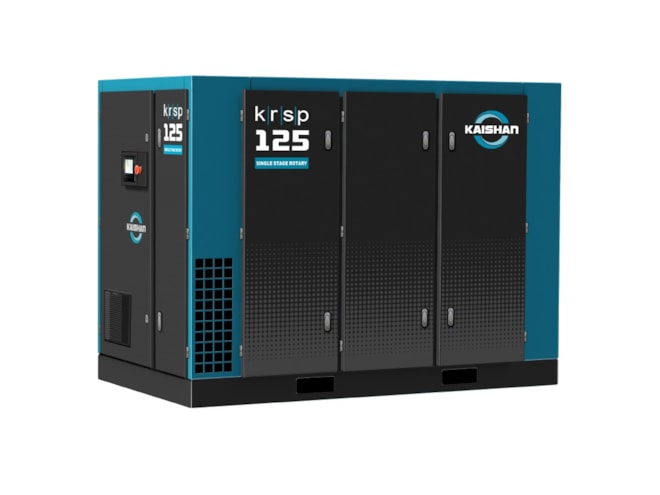 Kaishan USA KRSP-125A2V4S8U , 125 HP Rotary Screw Air Compressor, VSD