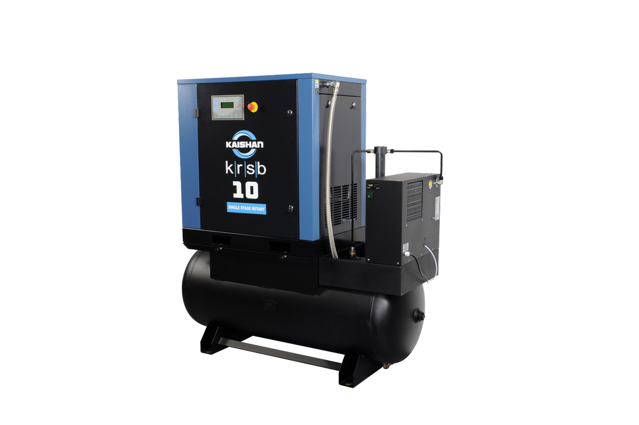 Kaishan USA KRST-010A2F2D8U, 10 HP Rotary Screw Air Compressor