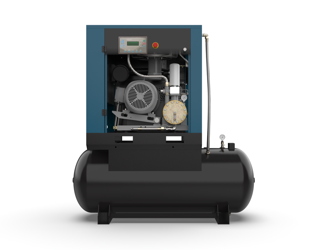 Kaishan USA KRST-005A2F2S8U, 5 HP Rotary Screw Air Compressor