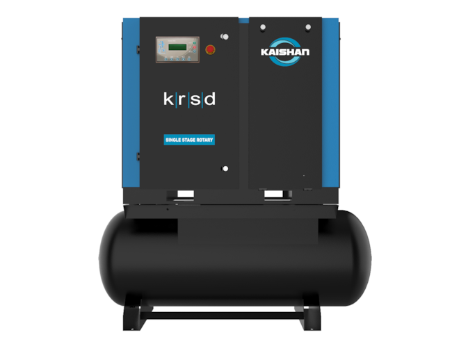 Kaishan USA KRSDT-020A2V4S8U, 20 HP Rotary Screw Air Compressor, VSD