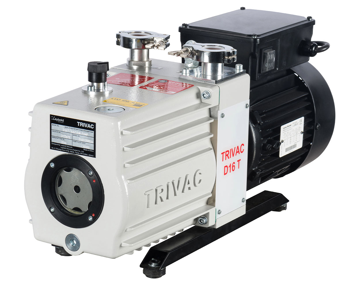 Leybold TRIVAC T Series Two-Stage Rotary Vane Vacuum Pump