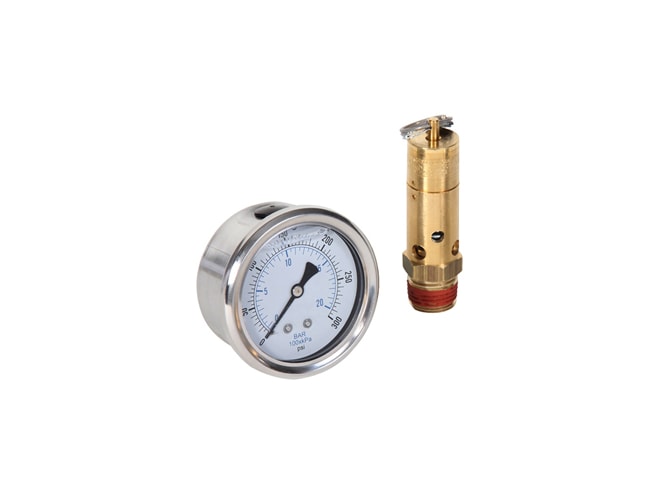 Midwest-Control Tank Kit - Safety Valve and LF CBM Gauge