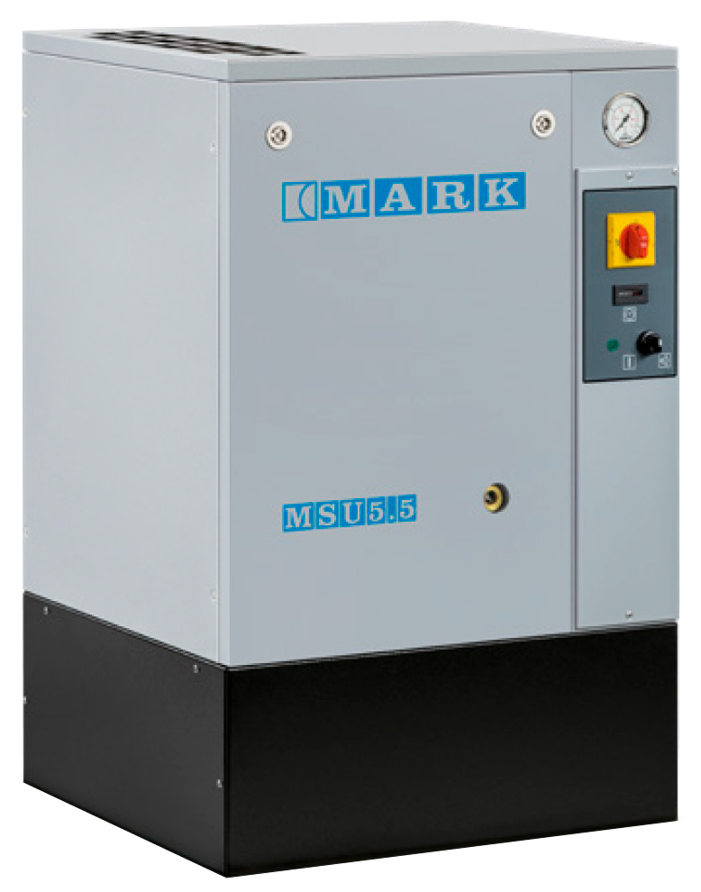 Mark Compressor MSU 25 HP Rotary Screw Air Compressor, With Dryer
