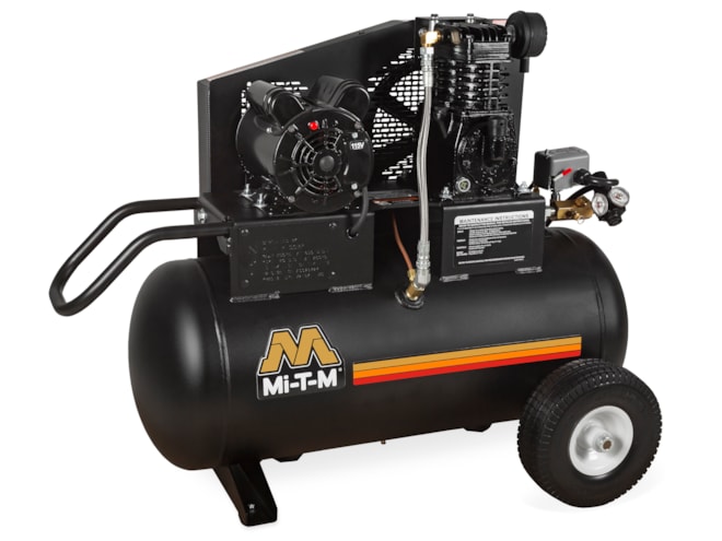 Mi-T-M 20 Gal Industrial Single Stage Electric Air Compressor