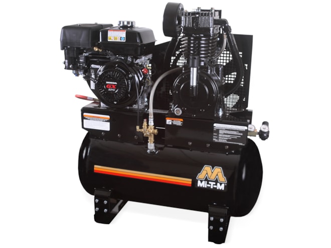 Mi-T-M Industrial Two Stage 17.2 CFM Gasoline Air Compressor