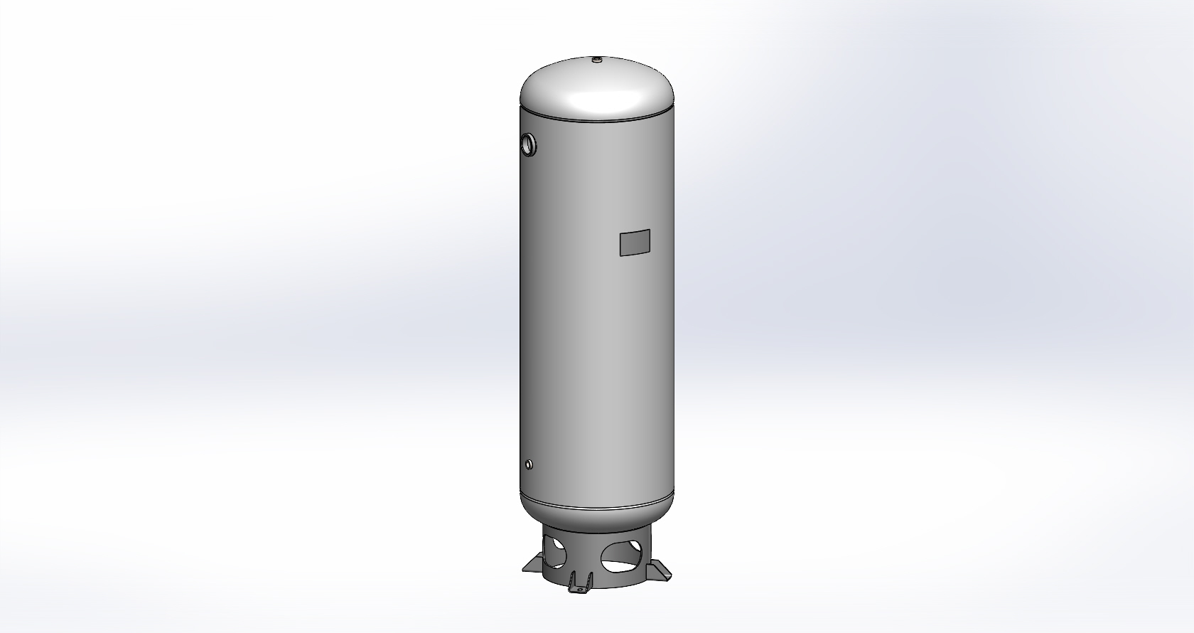 Morganton 80 Gallon, 200 PSI, 20 x 63 Vertical Tank w/ Base Ring