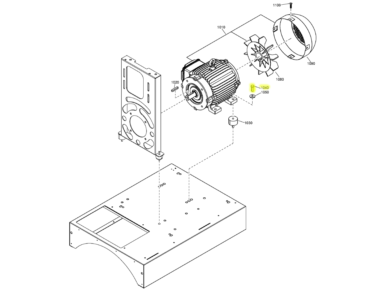 Quincy Compressor 0147136303 Screw