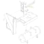 QGS3, QGS5, QGS7.5 Internal Bodywork - 0300801900 Plain Washer is highlighted