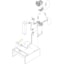 QGS5, QGS7.5 Floor Mounted Air Outlet - 0583810064 Coupling is highlighted