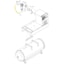 QGS5 & QGS7.5 Line Filter - 0070725007 Hose is highlighted