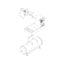 QGS5 & QGS7.5 Line FIlter - 0147132203 Screw is highlighted