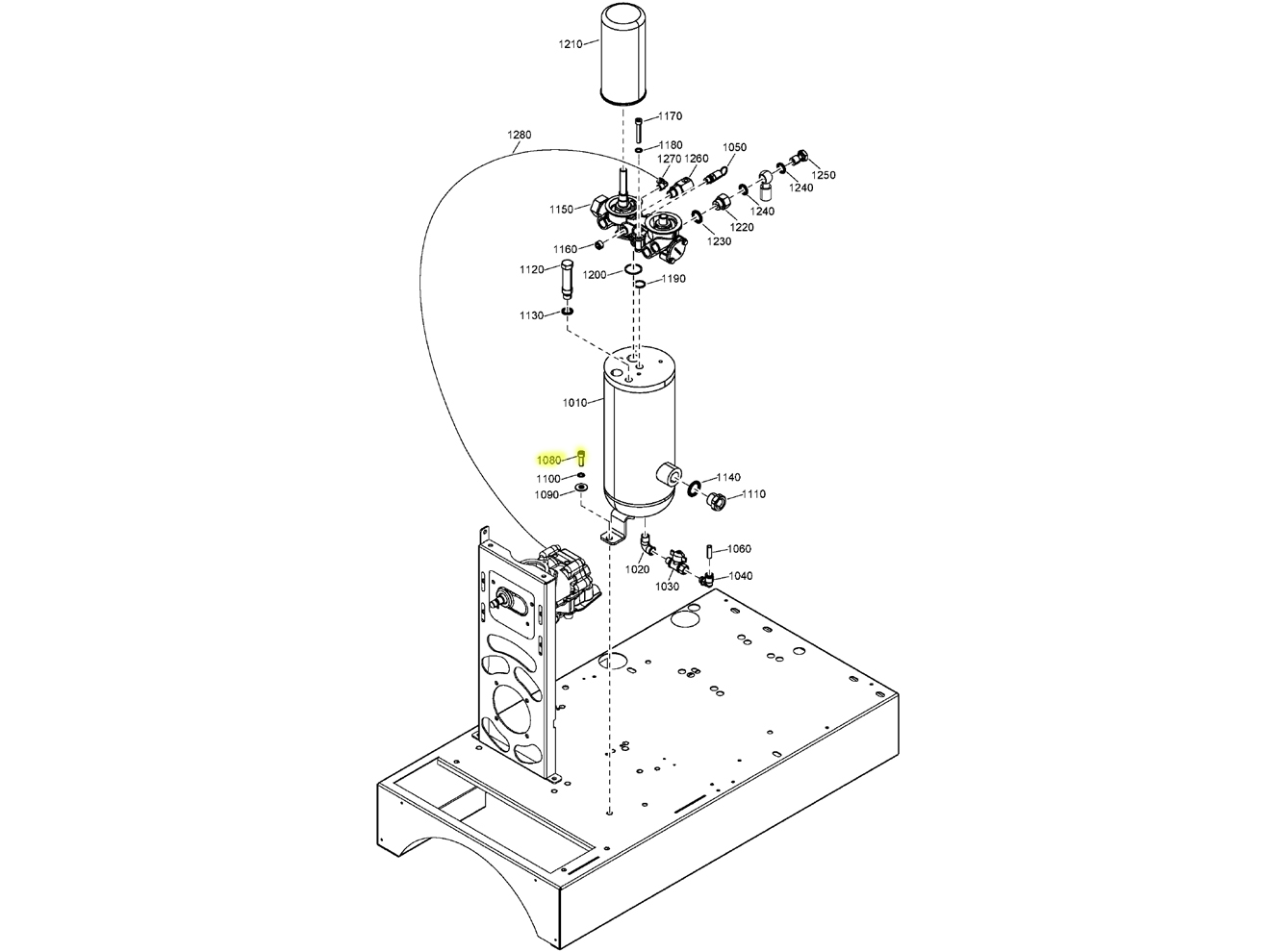 Quincy Compressor 0211132503 Screw