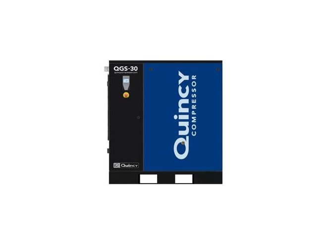 Quincy Compressor QGS 30 BM-3, 30 HP Rotary Screw Air Compressor