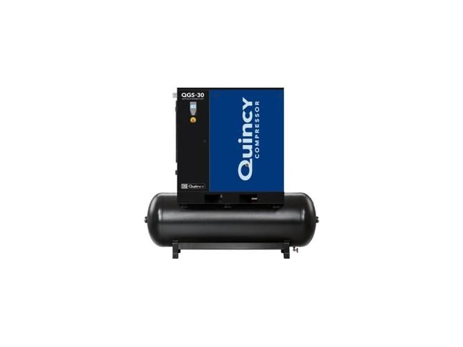 Quincy Compressor QGS 30 TM-3, 30 HP Rotary Screw Air Compressor, 120 Gallon