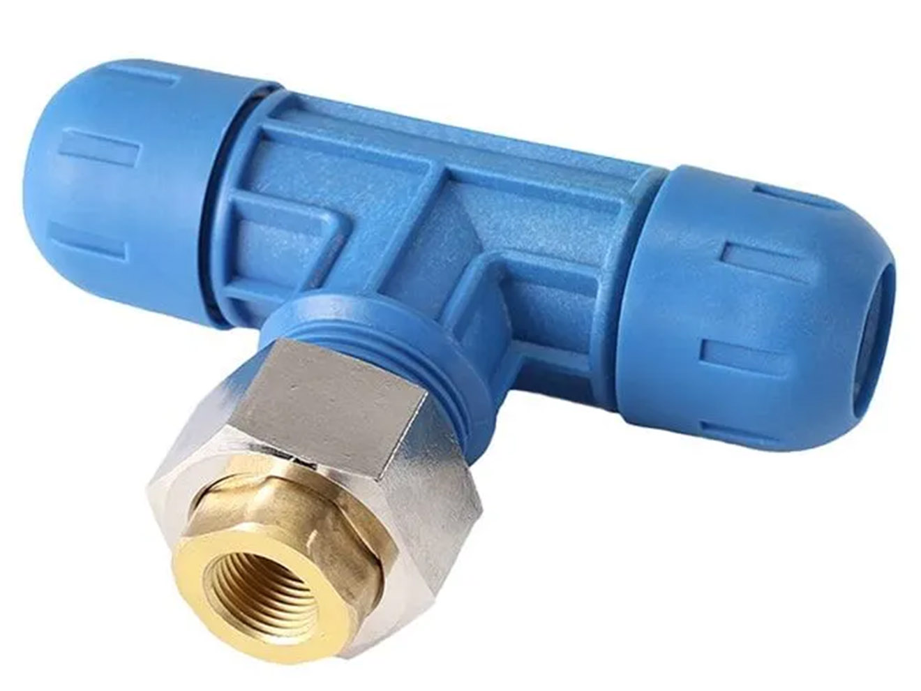 RapidAir FastPipe Reduction Tee Connector