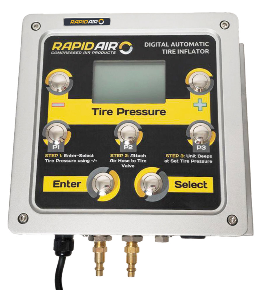 RapidAir Wall Mount Tire Inflator